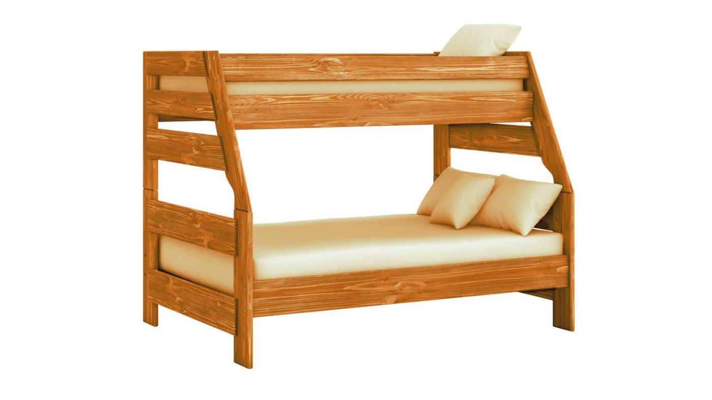 Picture of Wrangler Twin over Full Bunk Bed - Brown