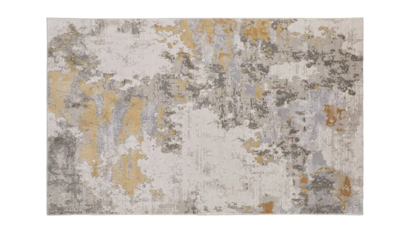 Picture of Waldor Medium Rug - Gold & Birch