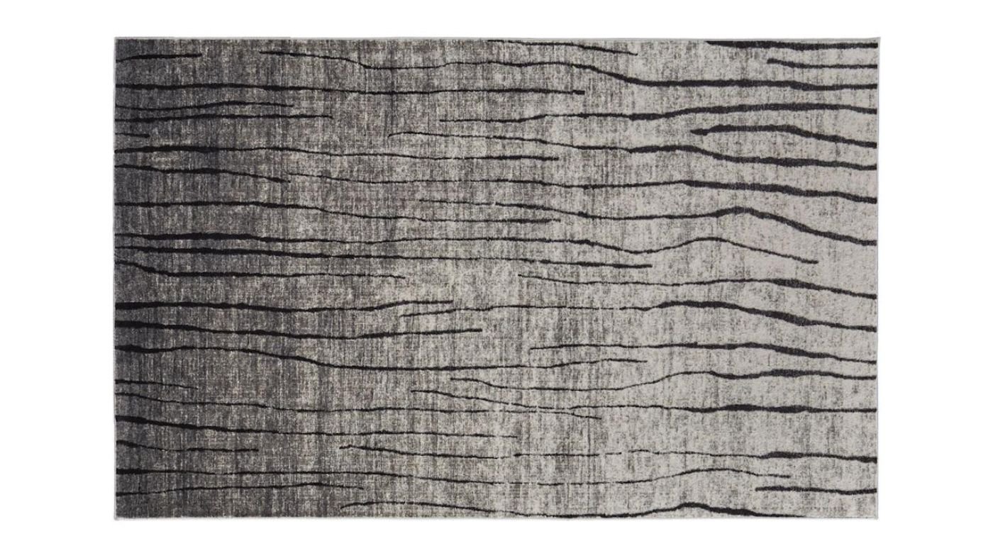 Picture of Kano Medium Rug - Ivory & Charcoal