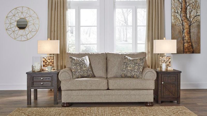 Picture of Kananwood Loveseat - Tan