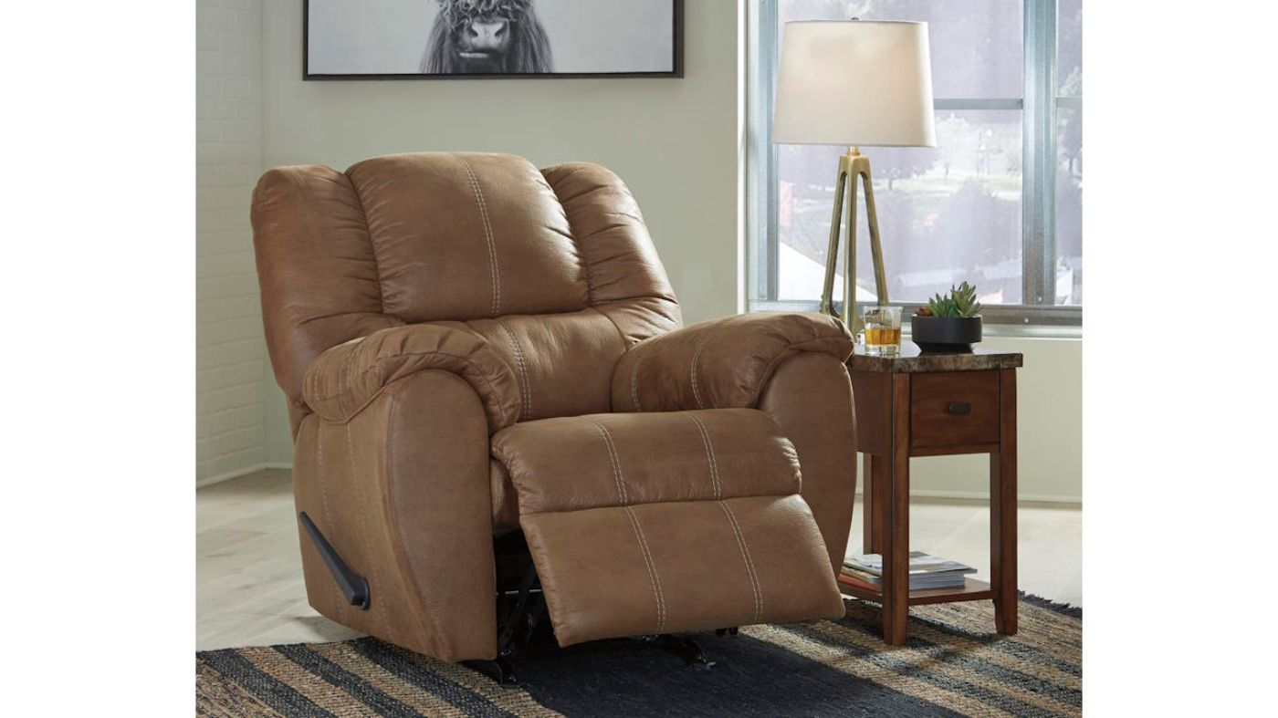 Picture of McGann Rocker Recliner - Saddle Brown