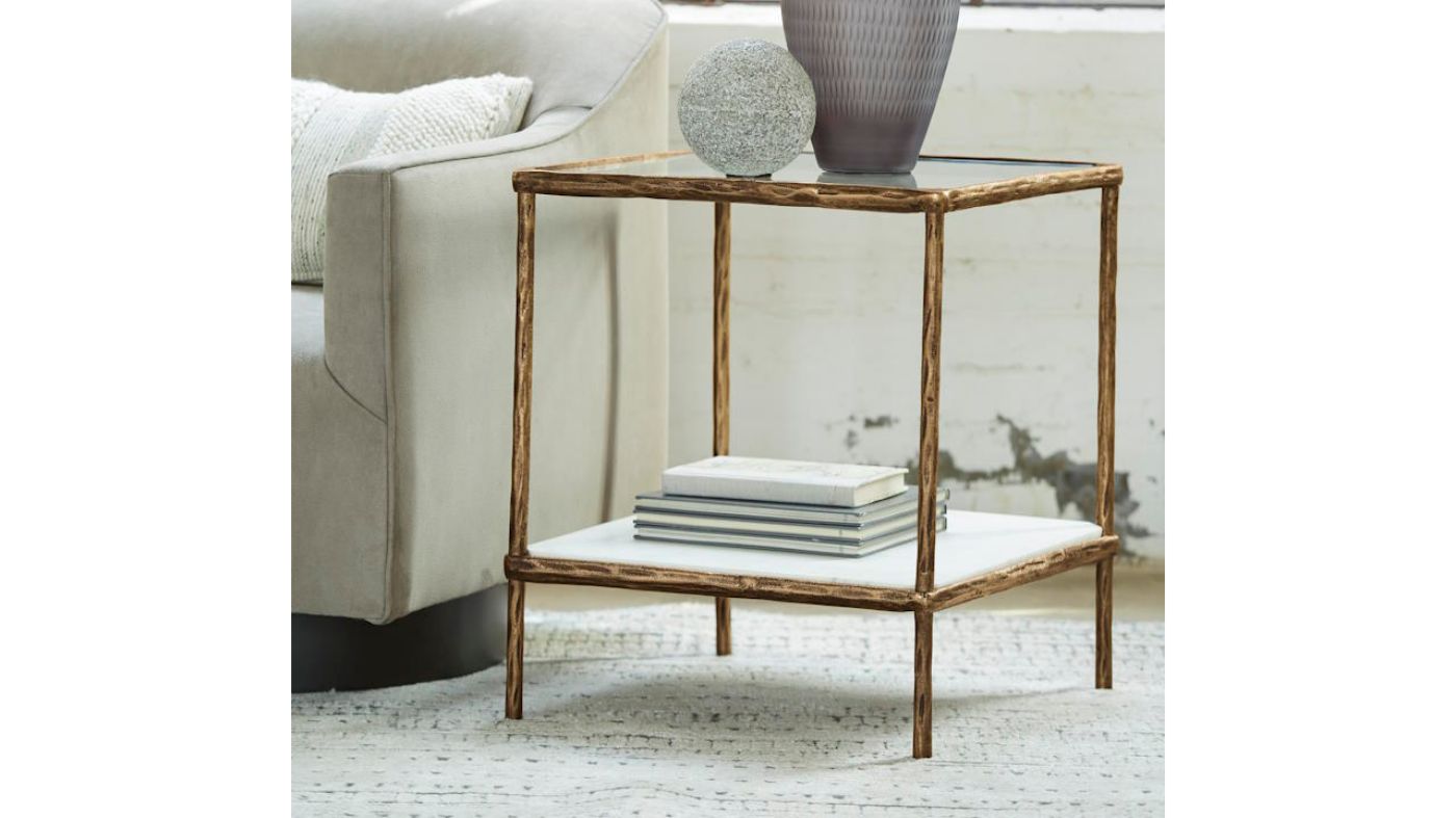 Picture of Ryandale Accent Table - Brass