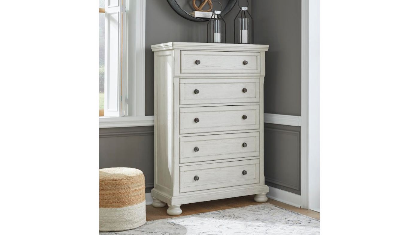 Picture of Robbinsdale Chest of Drawers - White