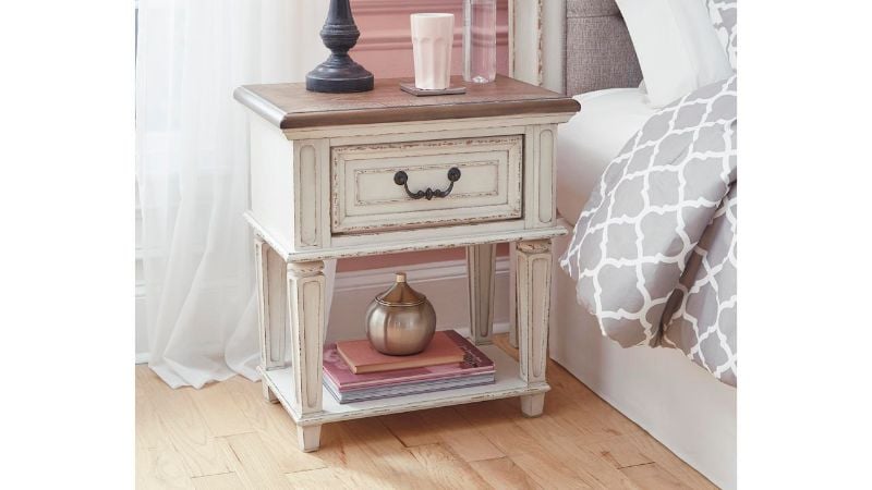 Picture of Realyn Youth Nightstand - White