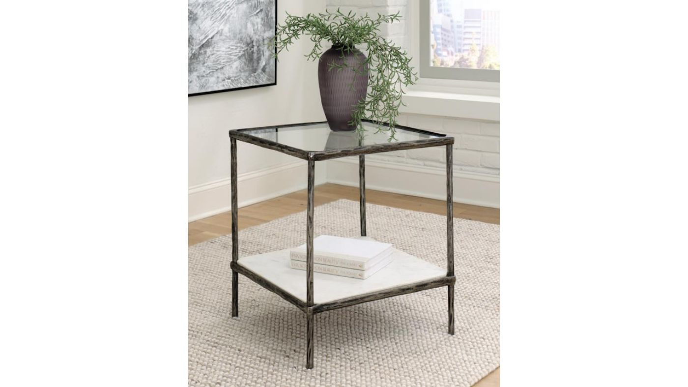 Picture of Ryandale Accent Table - Pewter 