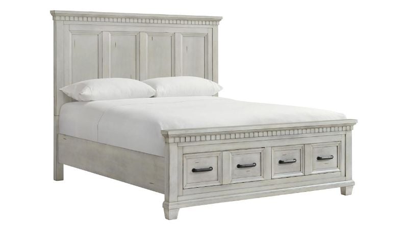 Picture of McCoy King Storage Bed - White