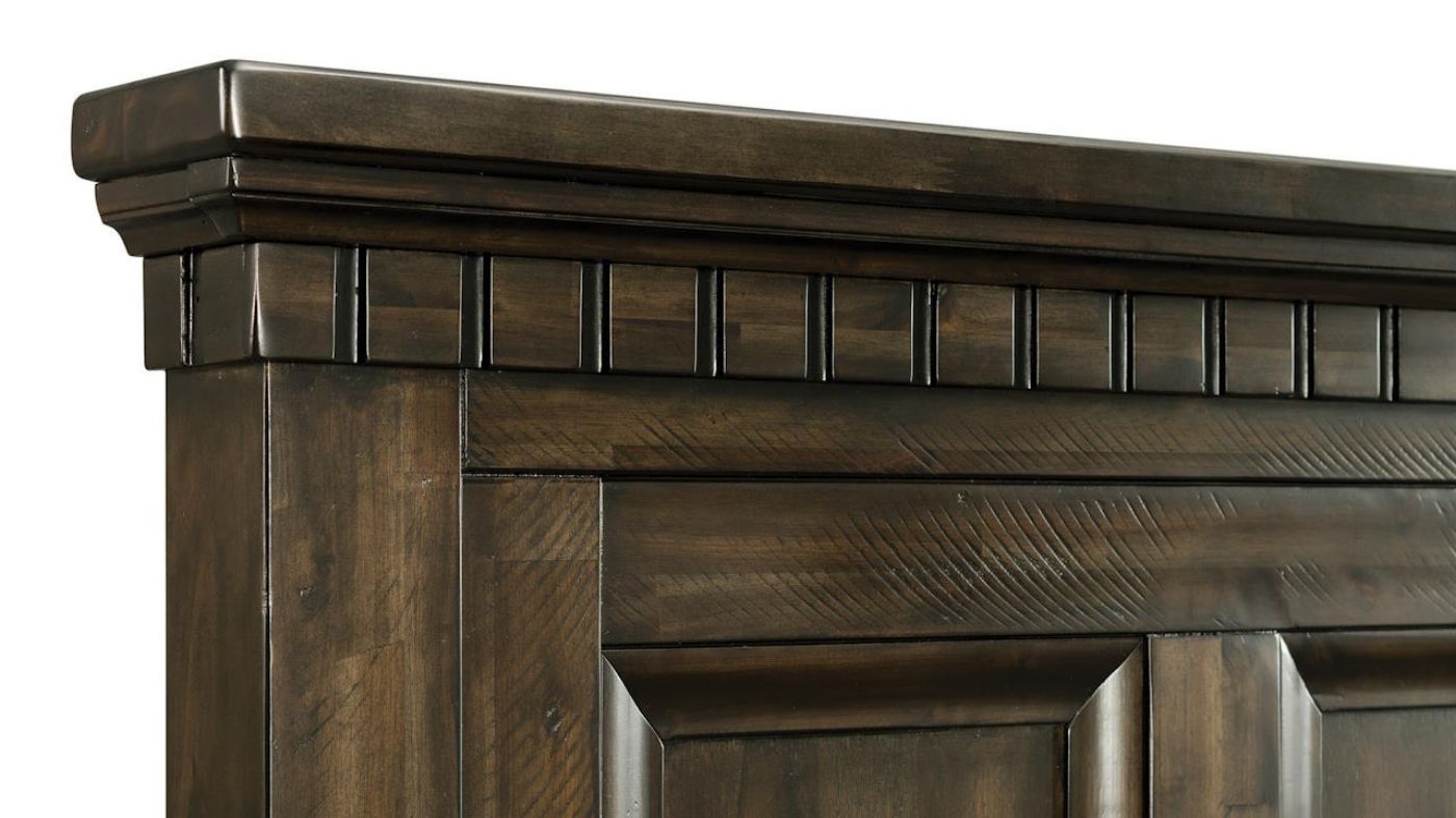 Picture of McCoy King Storage Bed - Brown