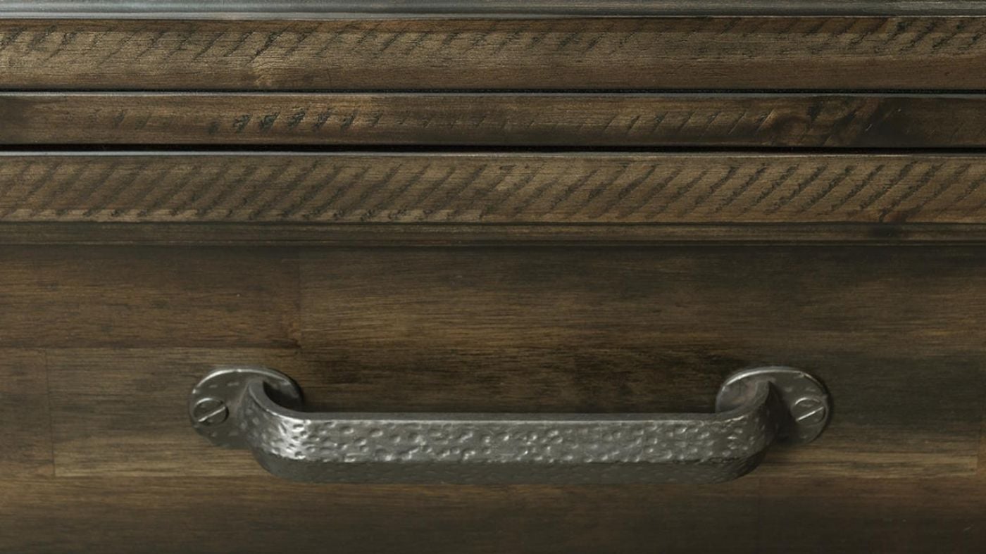 Picture of McCoy King Storage Bed - Brown