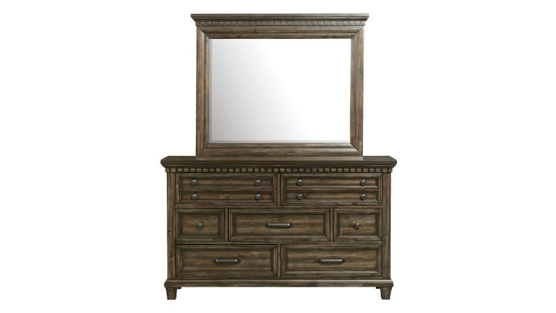 Picture of McCoy Dresser with Mirror - Dark