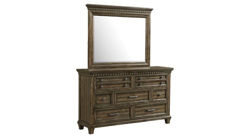 Picture of McCoy Dresser with Mirror - Dark