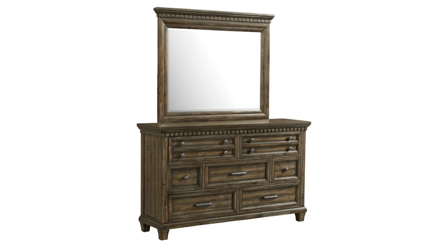 Picture of McCoy Queen Storage Bedroom Set - Brown