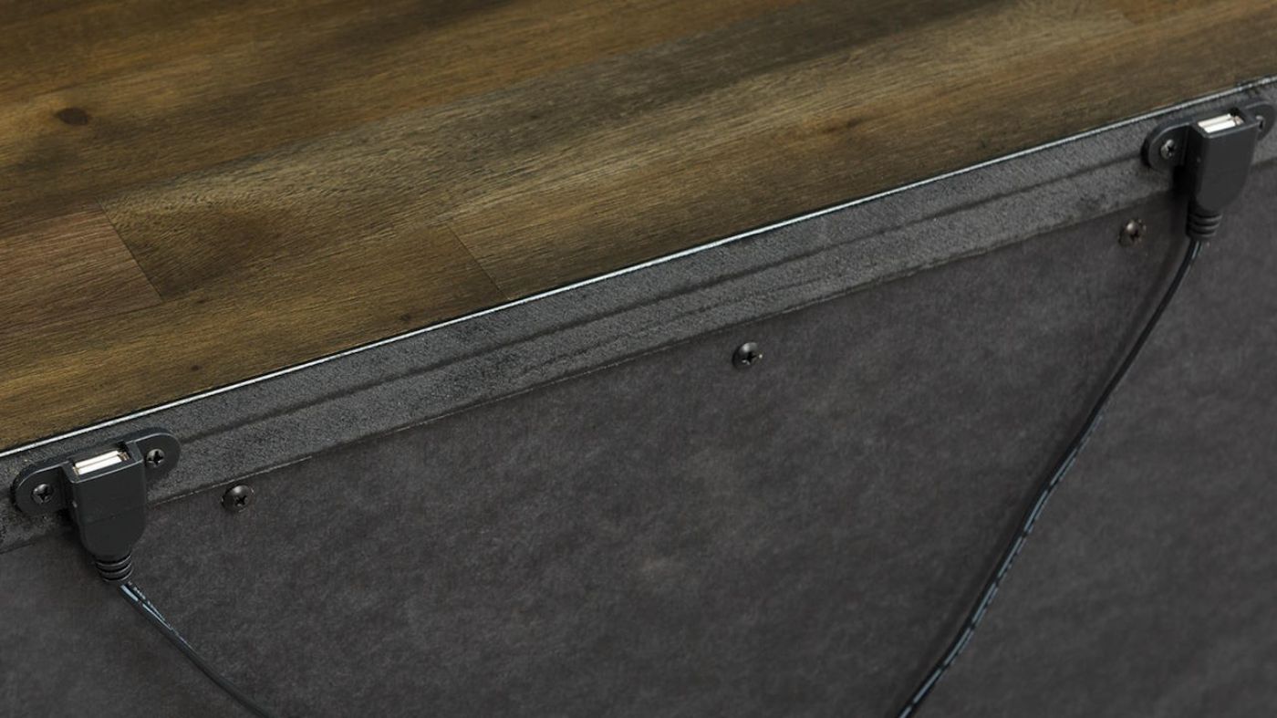 Picture of McCoy Queen Storage Bedroom Set - Brown