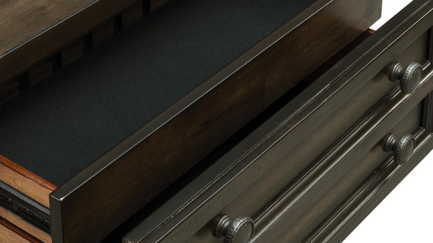 Picture of McCoy Queen Storage Bedroom Set - Brown