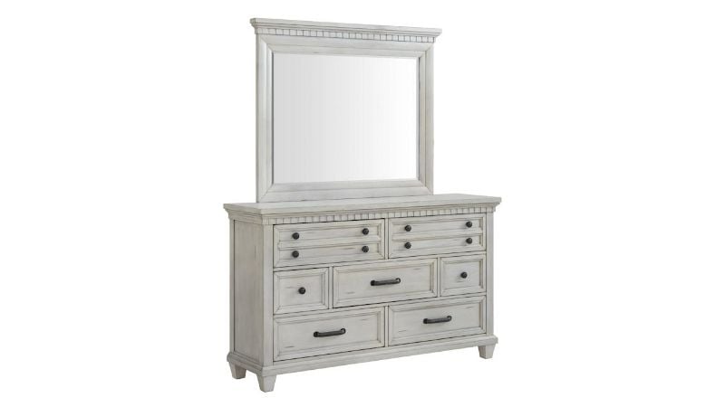 Picture of McCoy King Size Storage Bedroom Set - White