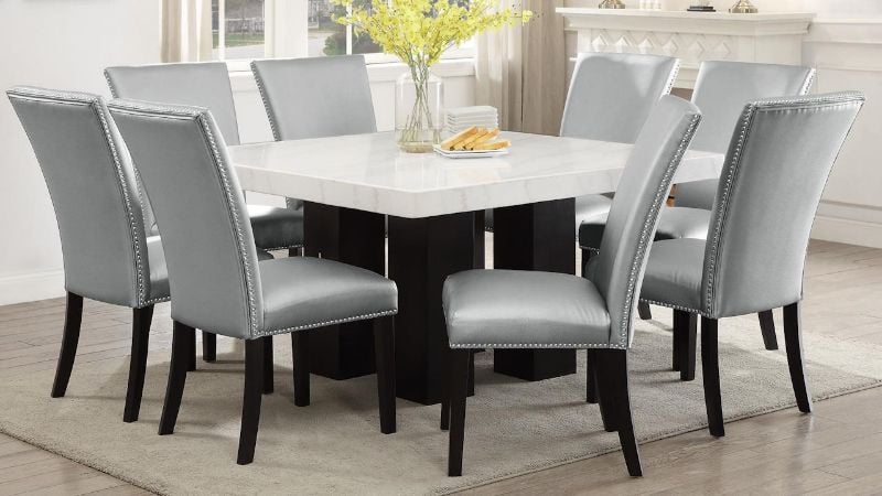 Picture of Camila 7-Piece Dining Set - Silver