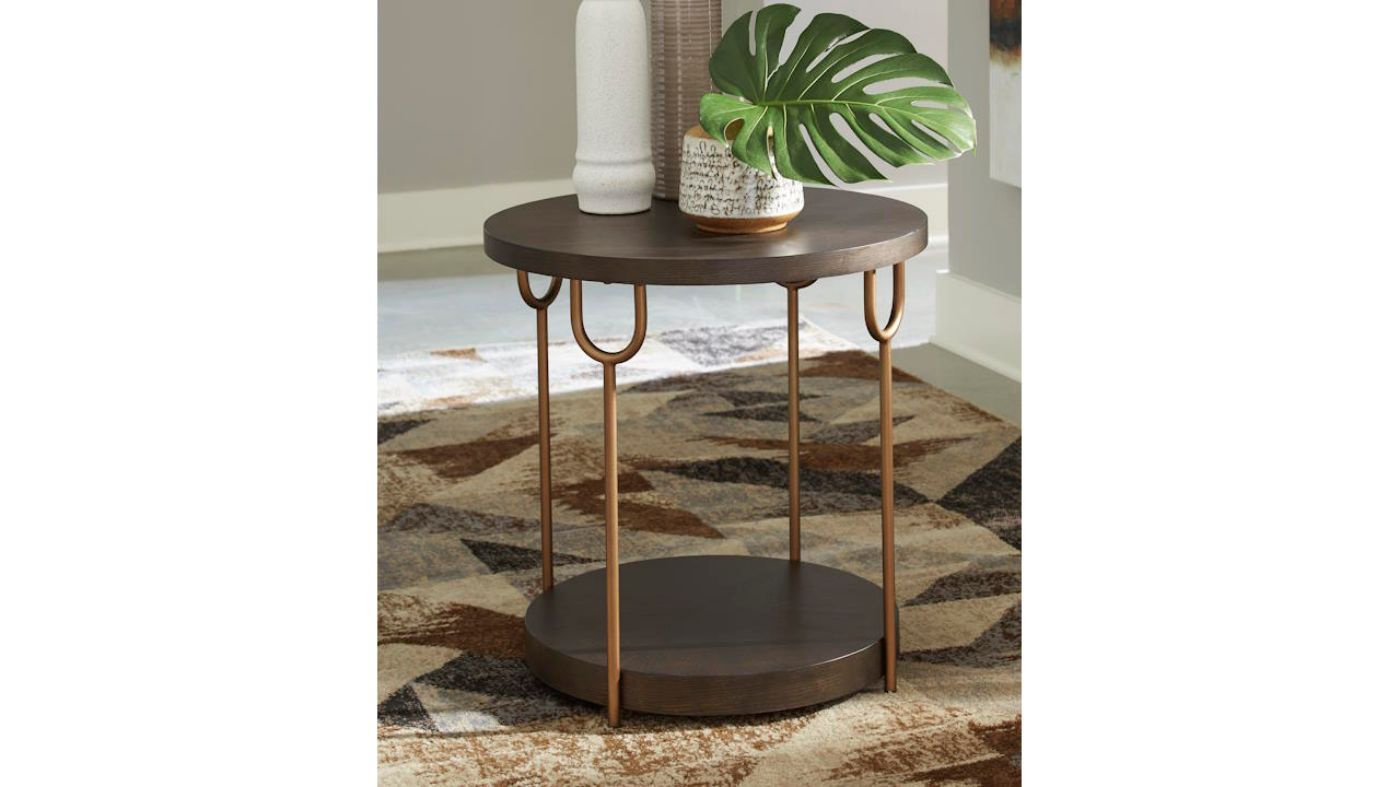 Picture of Brazburn End Table - Brown