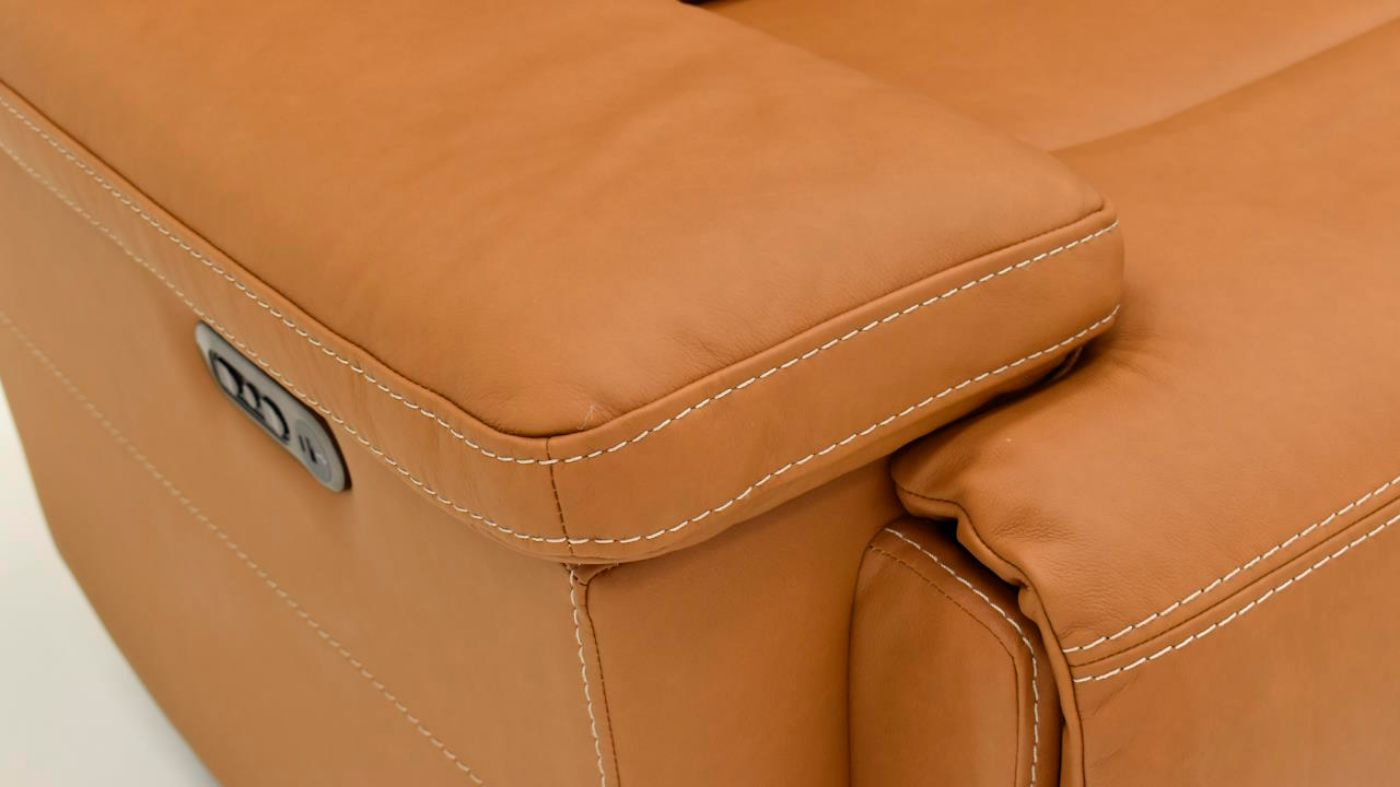 Picture of Fletcher Power Sofa - Brown