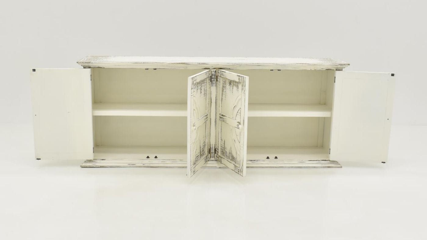 Picture of Beth 4-Door Console - White