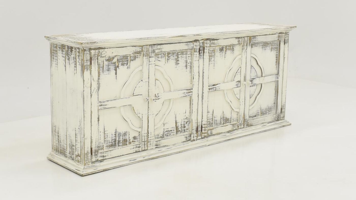 Picture of Beth 4-Door Console - White