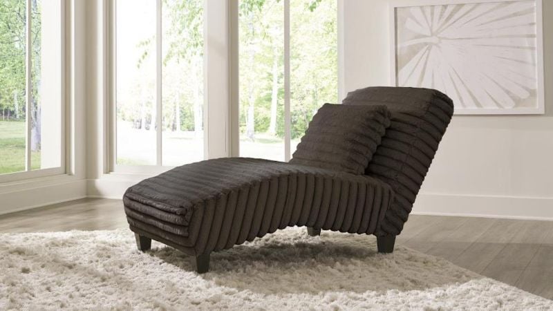 Chaise Lounge Dark Gray Home Furniture