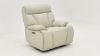 Picture of Bringle Leather Power Recliner - Light Gray