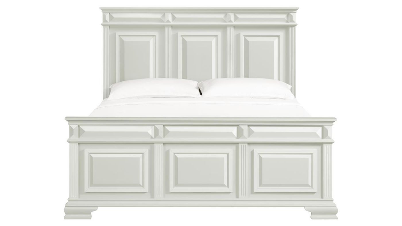 Picture of Bridgestone Queen Panel Bed - White