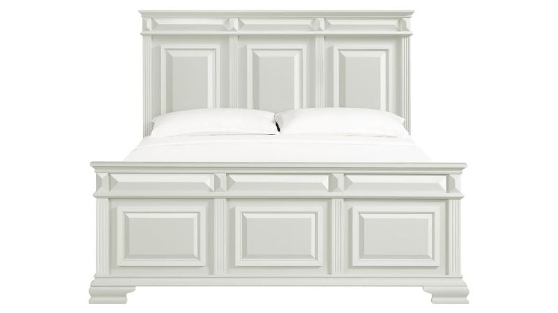 Picture of Bridgestone Queen Panel Bed - White