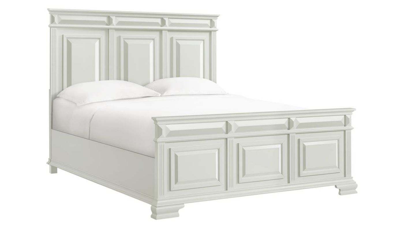 Picture of Bridgestone Queen Panel Bed - White