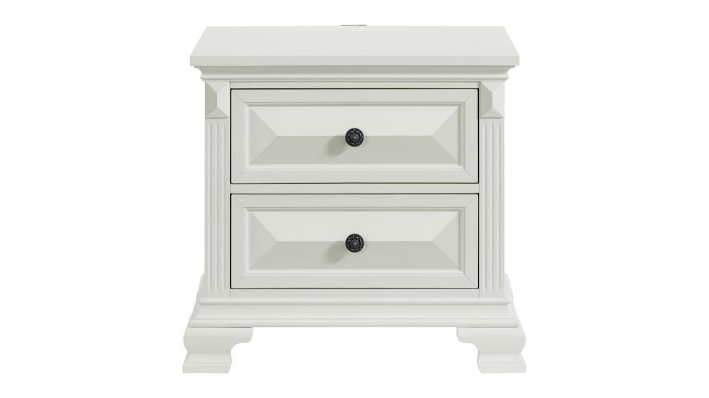 Picture of Bridgestone Queen Panel Bedroom Set - White