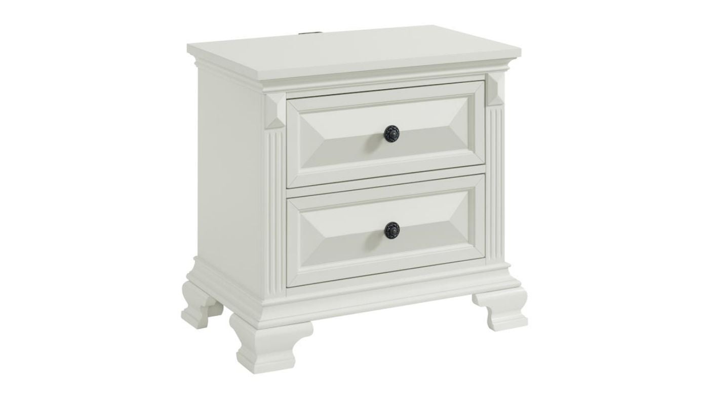 Picture of Bridgestone Queen Panel Bedroom Set - White