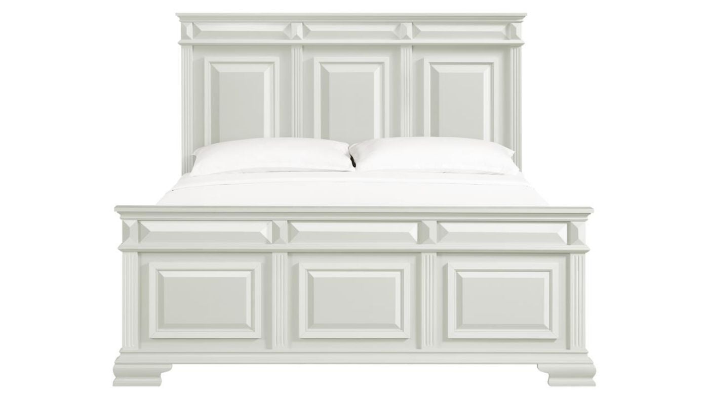 Picture of Bridgestone King Panel Bedroom Set - White
