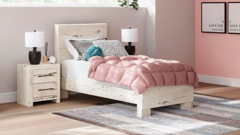 Picture of Lawroy Twin Bed - Off White