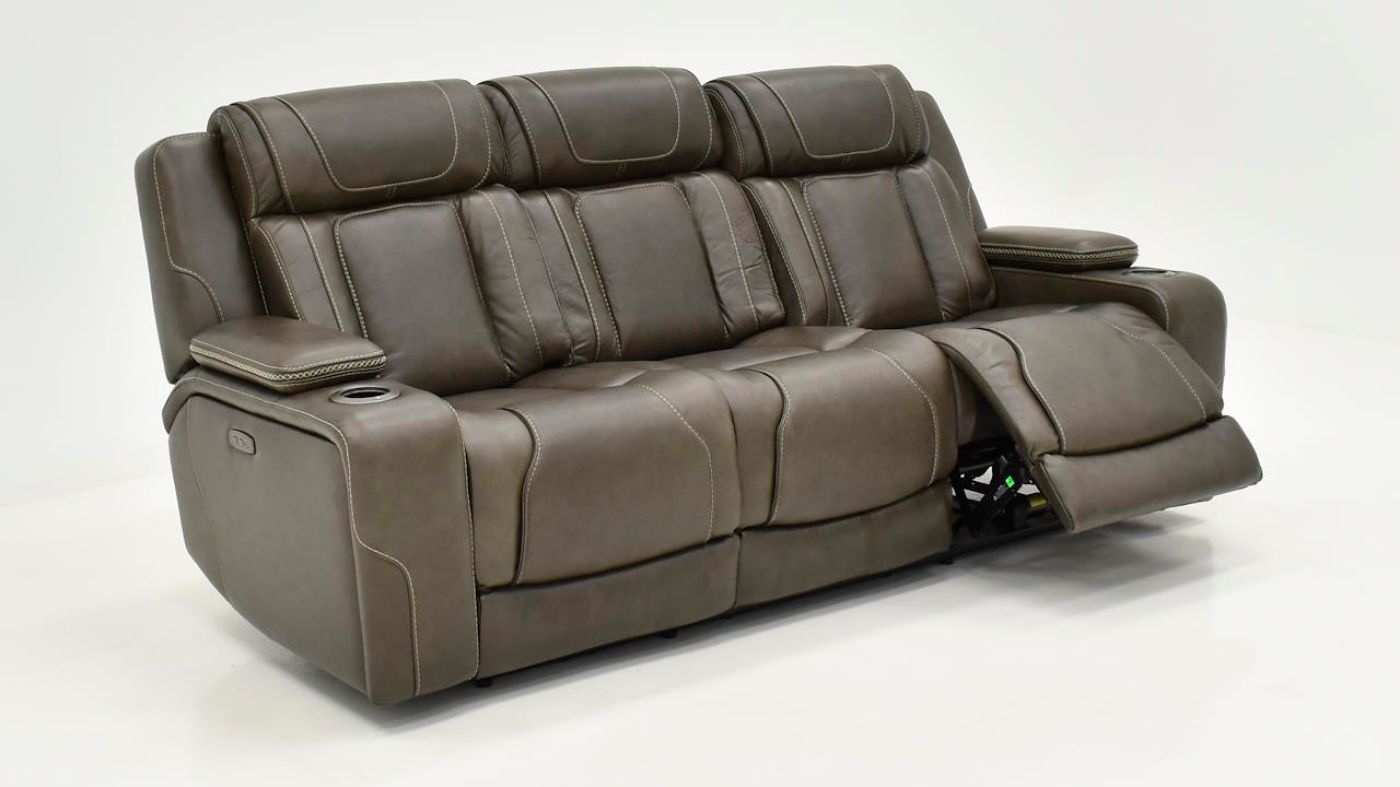 Picture of Bentley Power Sofa - Brown