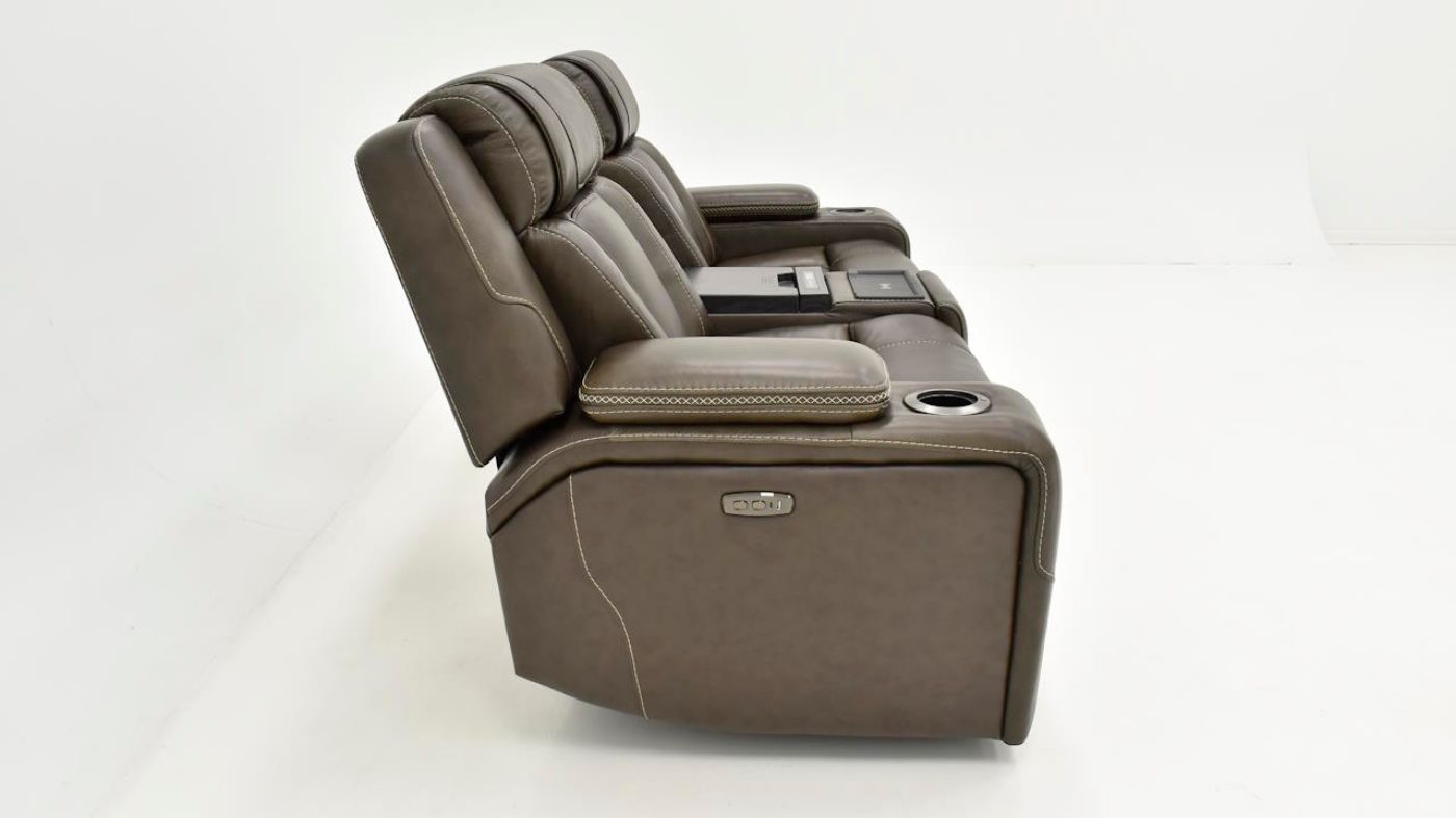 Picture of Bentley Power Console with Cooling Compartment - Brown