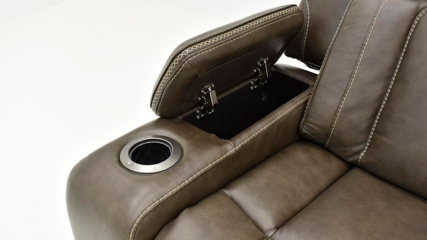 Picture of Bentley Power Console with Cooling Compartment - Brown