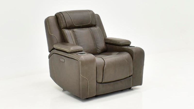 Picture of Bentley Power Recliner - Brown