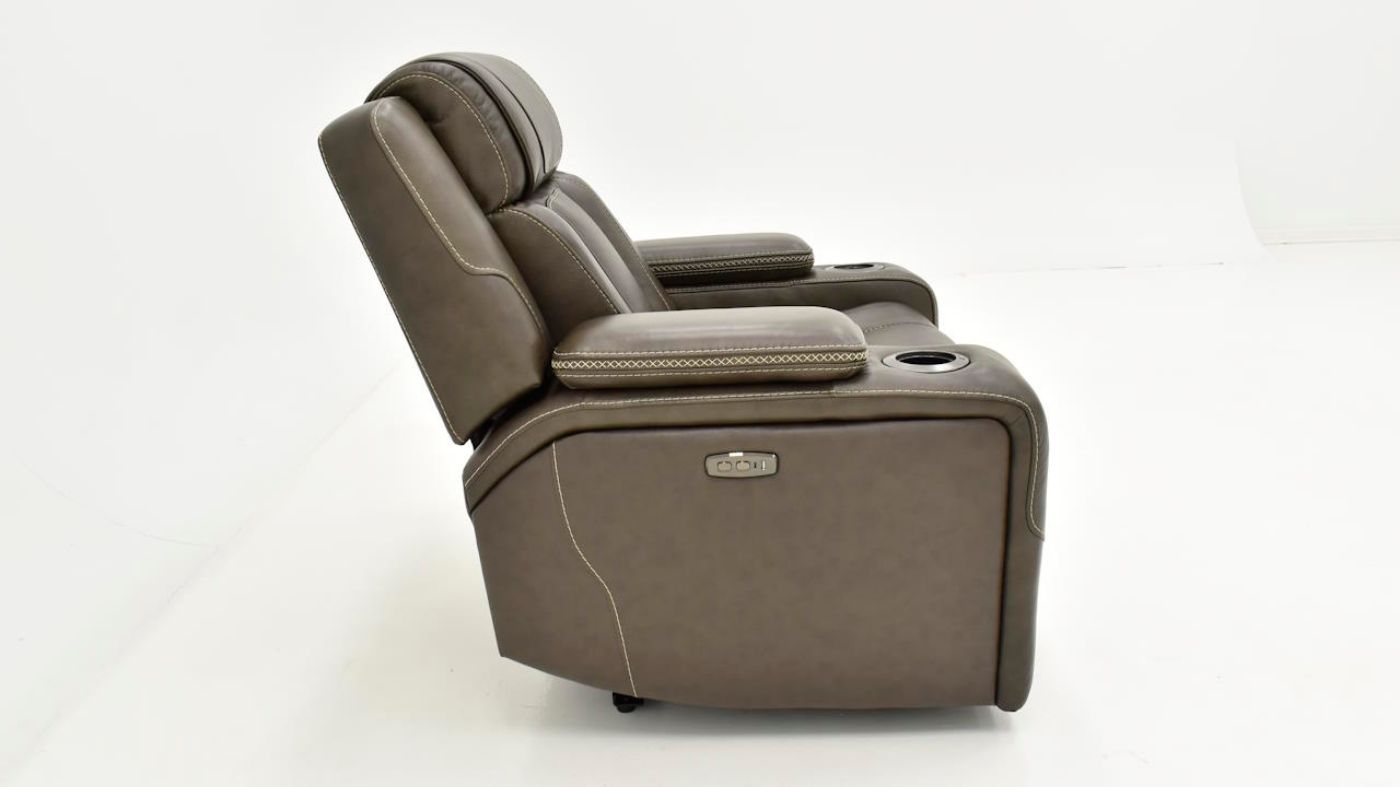 Picture of Bentley Power Recliner - Brown