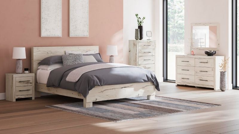 Picture of Lawroy King Bedroom Set - Off White