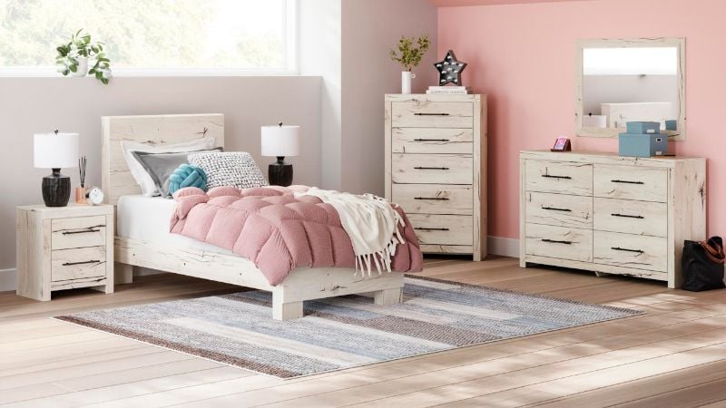 Picture of Lawroy Twin Bedroom Set - Off White