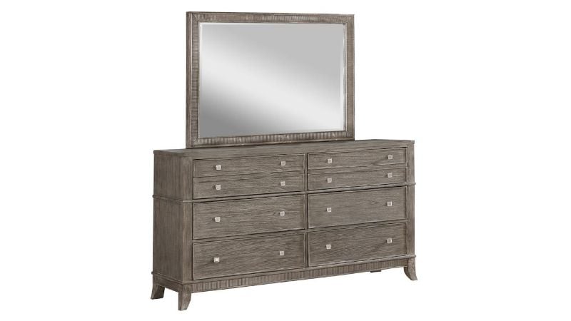 Picture of Cloey King Bedroom Set- Gray