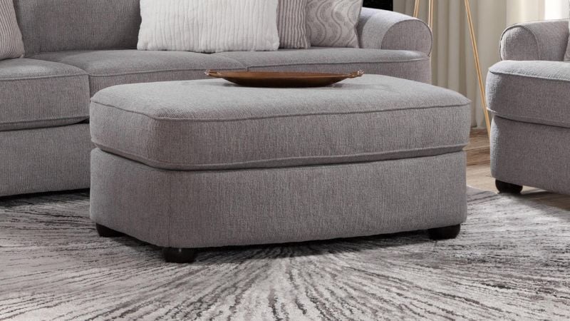 Picture of Chambord Ottoman - Gray