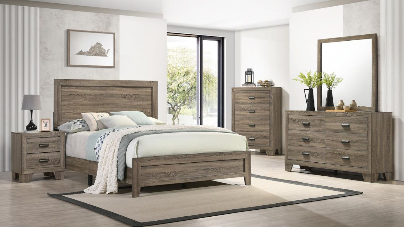 Picture of Millie Queen Size Bedroom Set - Gray