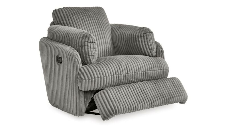 Picture of Tie Breaker Swivel Glider Recliner - Gray