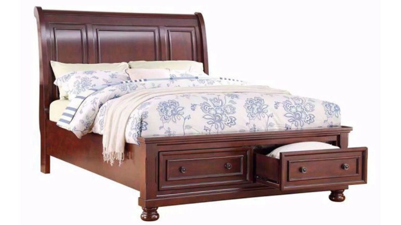 Picture of Sophia Queen Size Bed - Brown