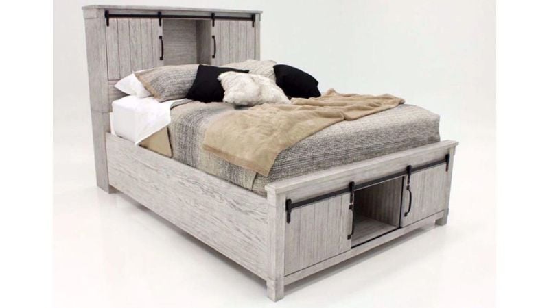 Picture of Scott Queen Size Storage Bed - White