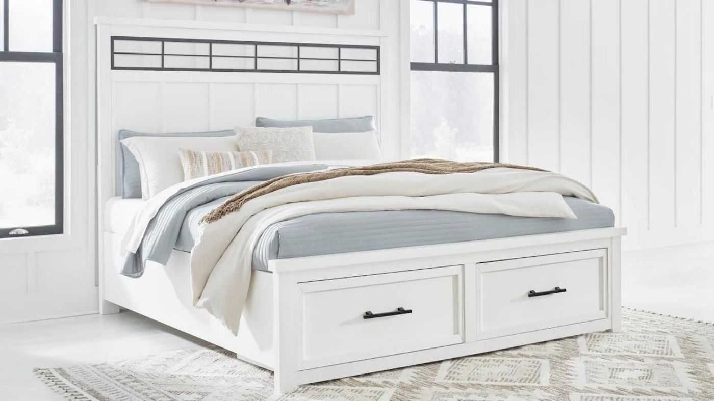 Picture of Ashbryn Storage Bed - White