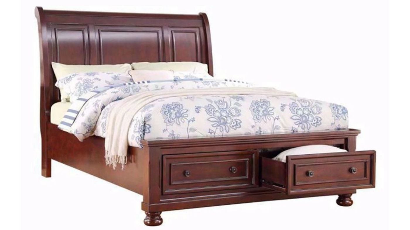Picture of Sophia King Storage Bed - Brown