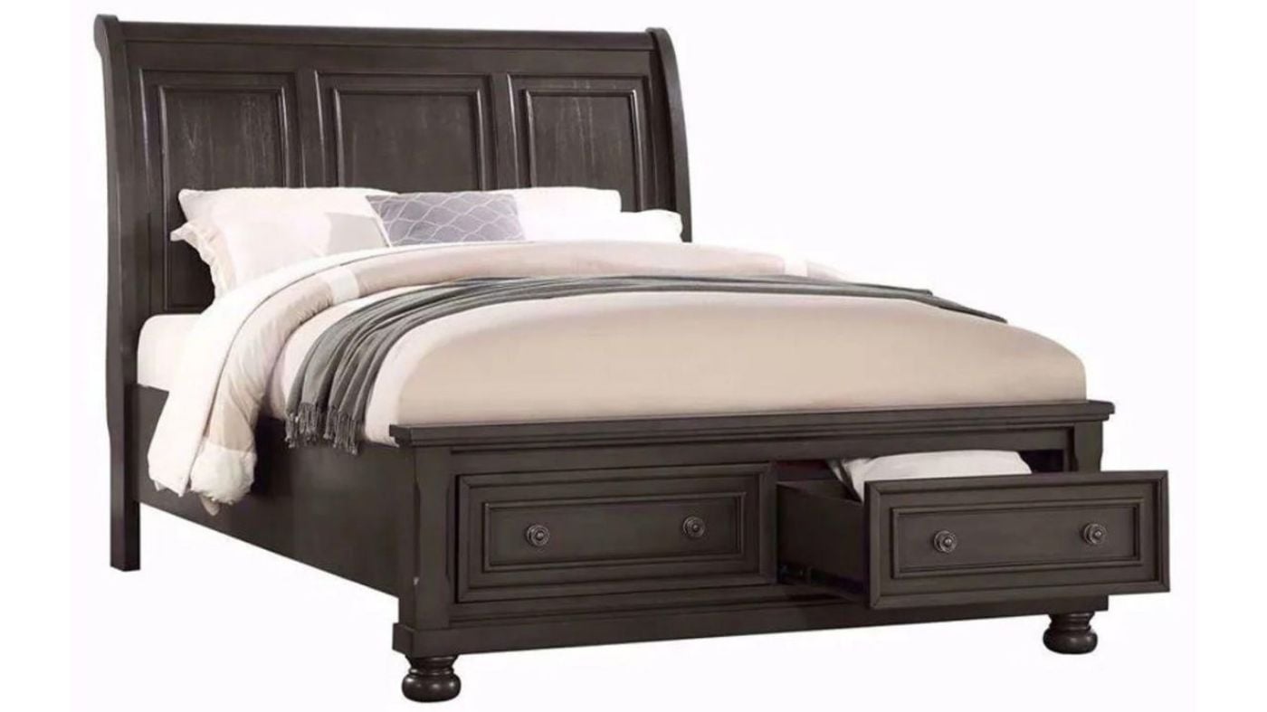 Picture of Sophia King Storage Bed - Gray