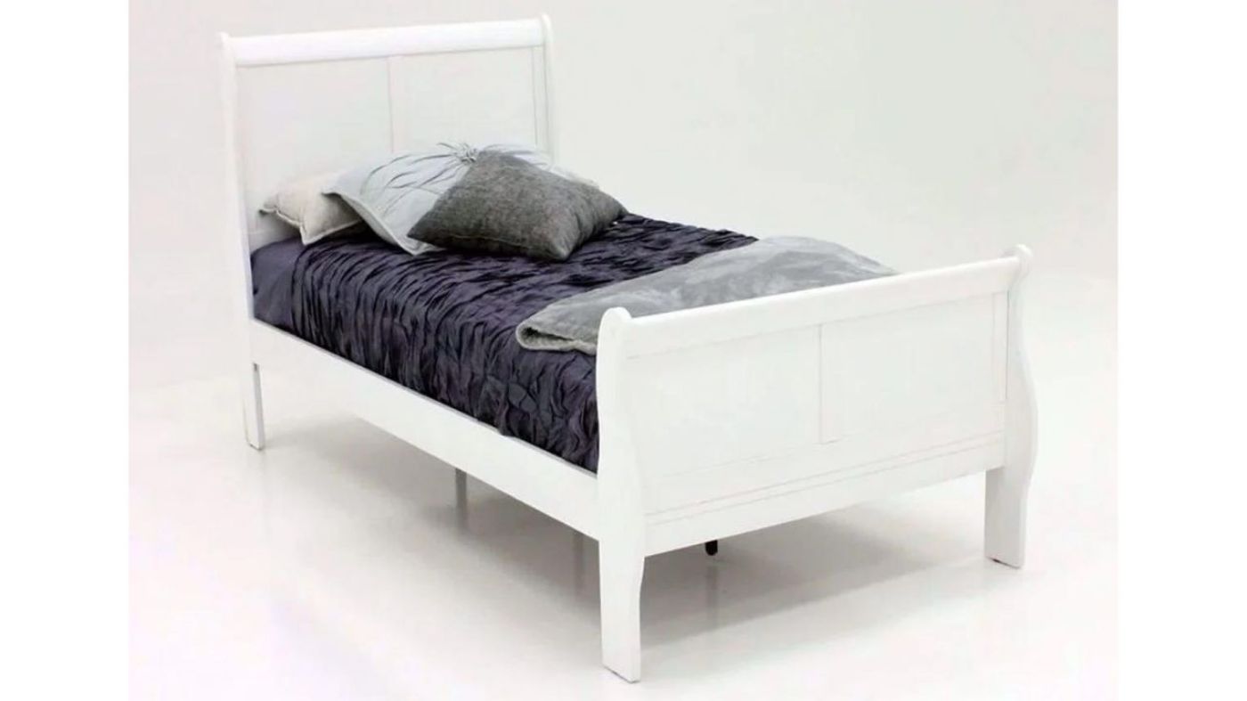 Picture of Louis Philippe Twin Size Bed - White