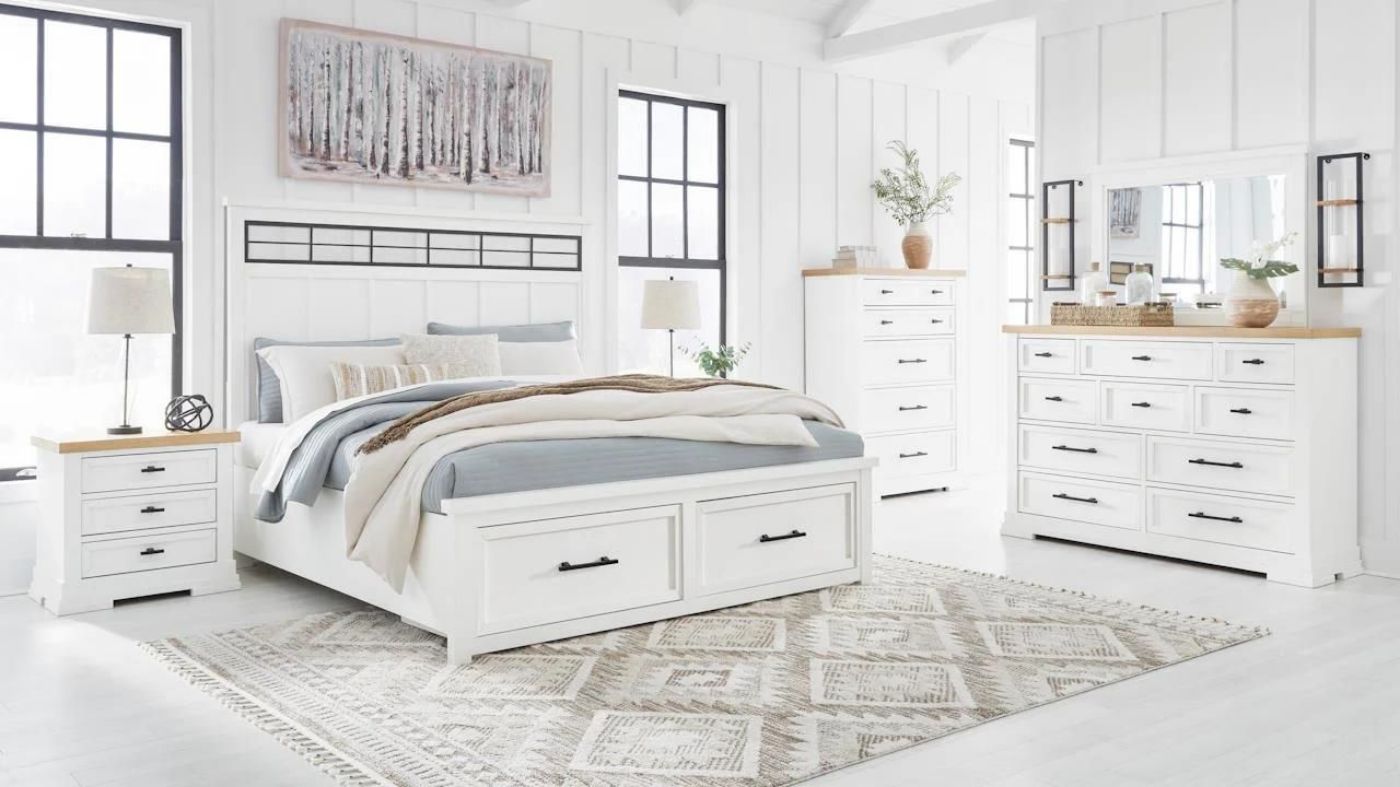 Picture of Ashbryn Storage Bedroom Set - White